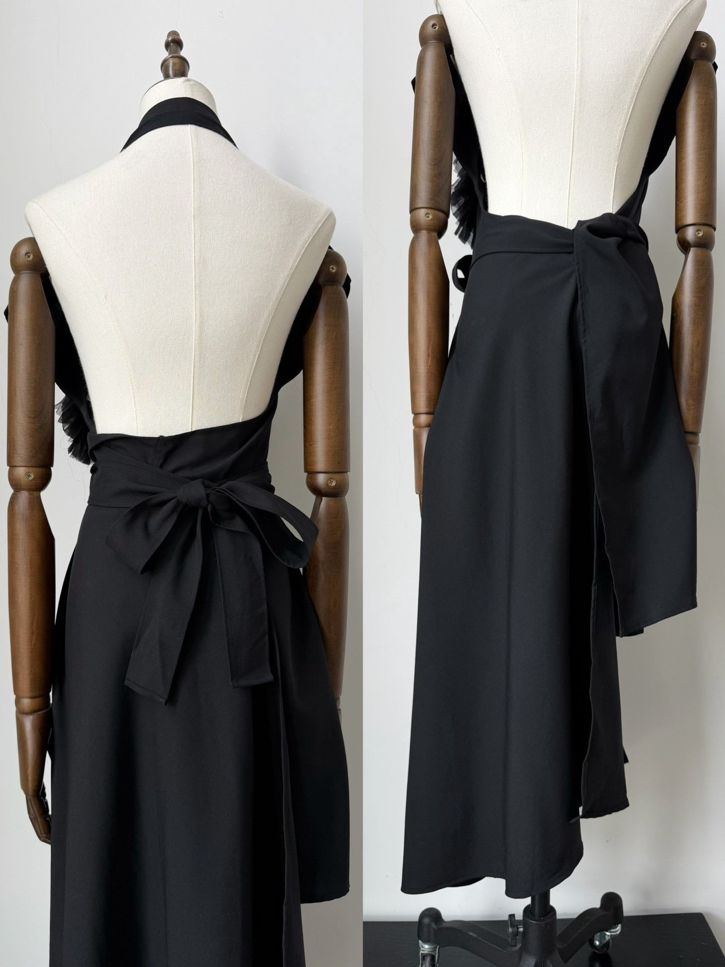 Junya Watanabe Junya Watanabe 2018 Halter Wool Dress Size S / US 4 / IT 40 - 8 Thumbnail