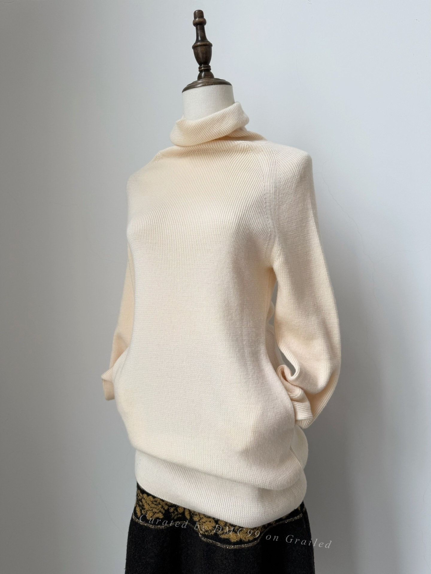 Limi Feu Limi Feu Yellow Turtleneck Sweater Size S / US 4 / IT 40 - 2 Thumbnail