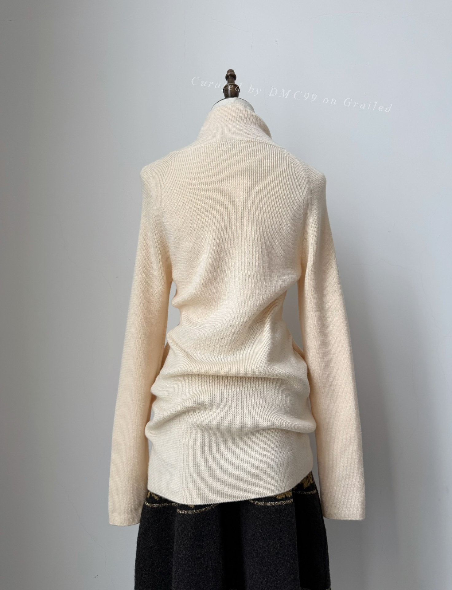Limi Feu Limi Feu Yellow Turtleneck Sweater Size S / US 4 / IT 40 - 3 Thumbnail