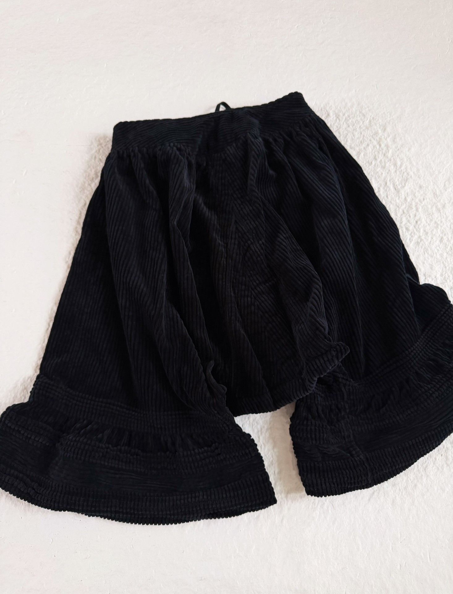 Comme des Garcons Comme des Garçons 2005 Tricot Corduroy Flared Pants Size 22" - 8 Thumbnail