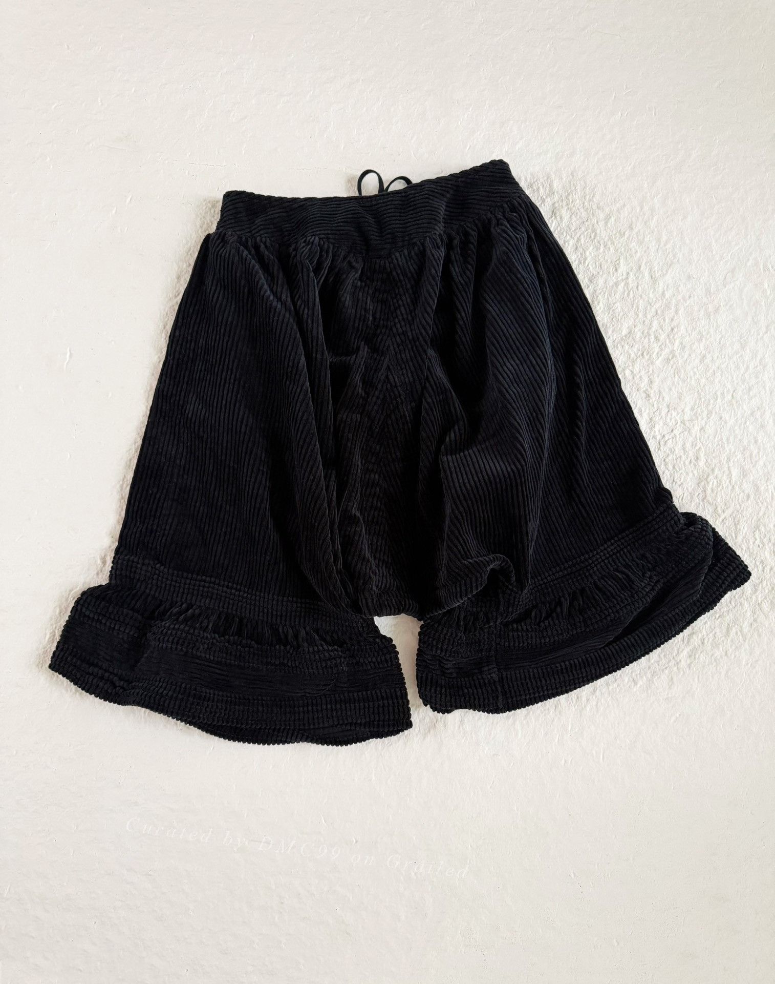 Comme des Garcons Comme des Garçons 2005 Tricot Corduroy Flared Pants Size 22" - 2 Thumbnail