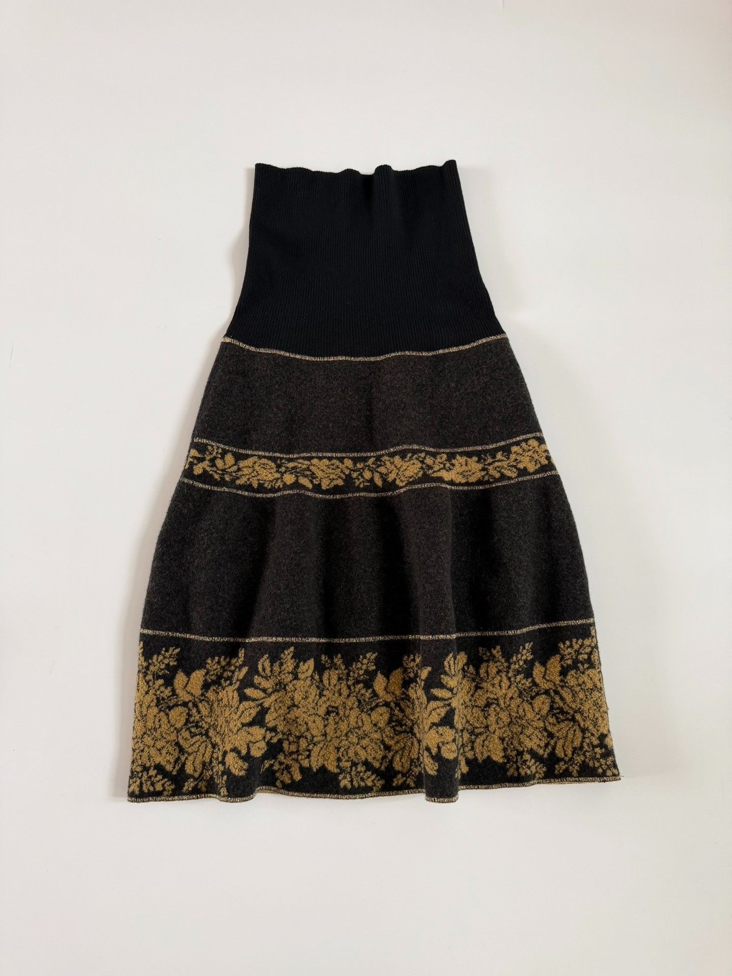 Kenzo Kenzo Vintage Knit Skirt Size 34" / US 12 / IT 48 - 5 Thumbnail