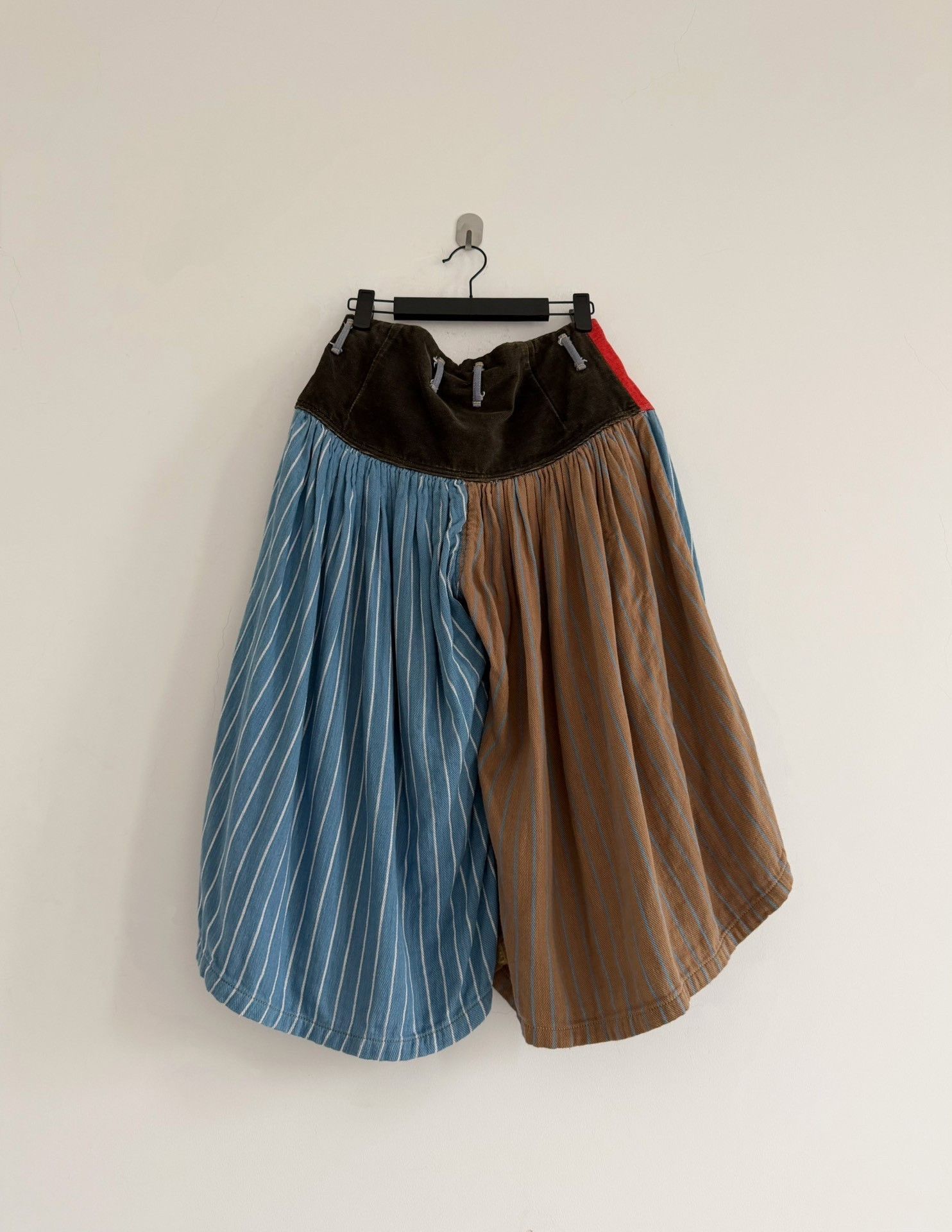 Kapital Kapital Limited Edition Colorblock Wide-Leg Culottes Size 35" - 2 Thumbnail
