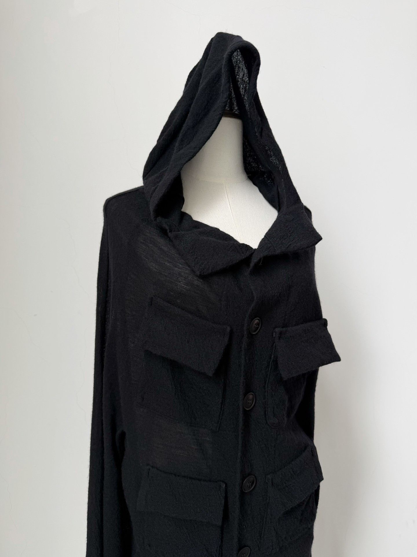 Yohji Yamamoto Yohji Yamamoto Y's Drapey Pocket Top Size M / US 6-8 / IT 42-44 - 4 Thumbnail