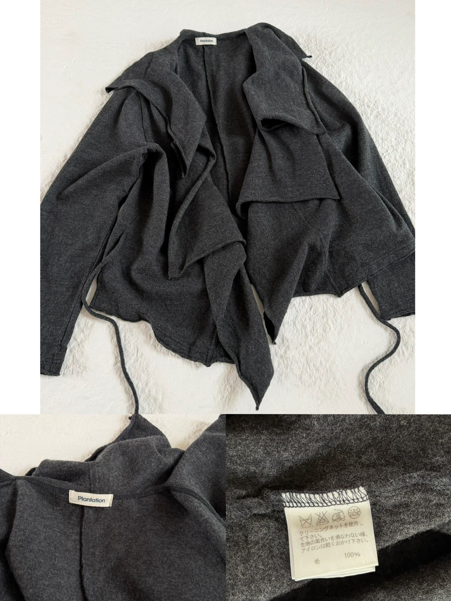 Issey Miyake Issey Miyake Plantation Ruffle Cardigan Size M / US 6-8 / IT 42-44 - 8 Thumbnail