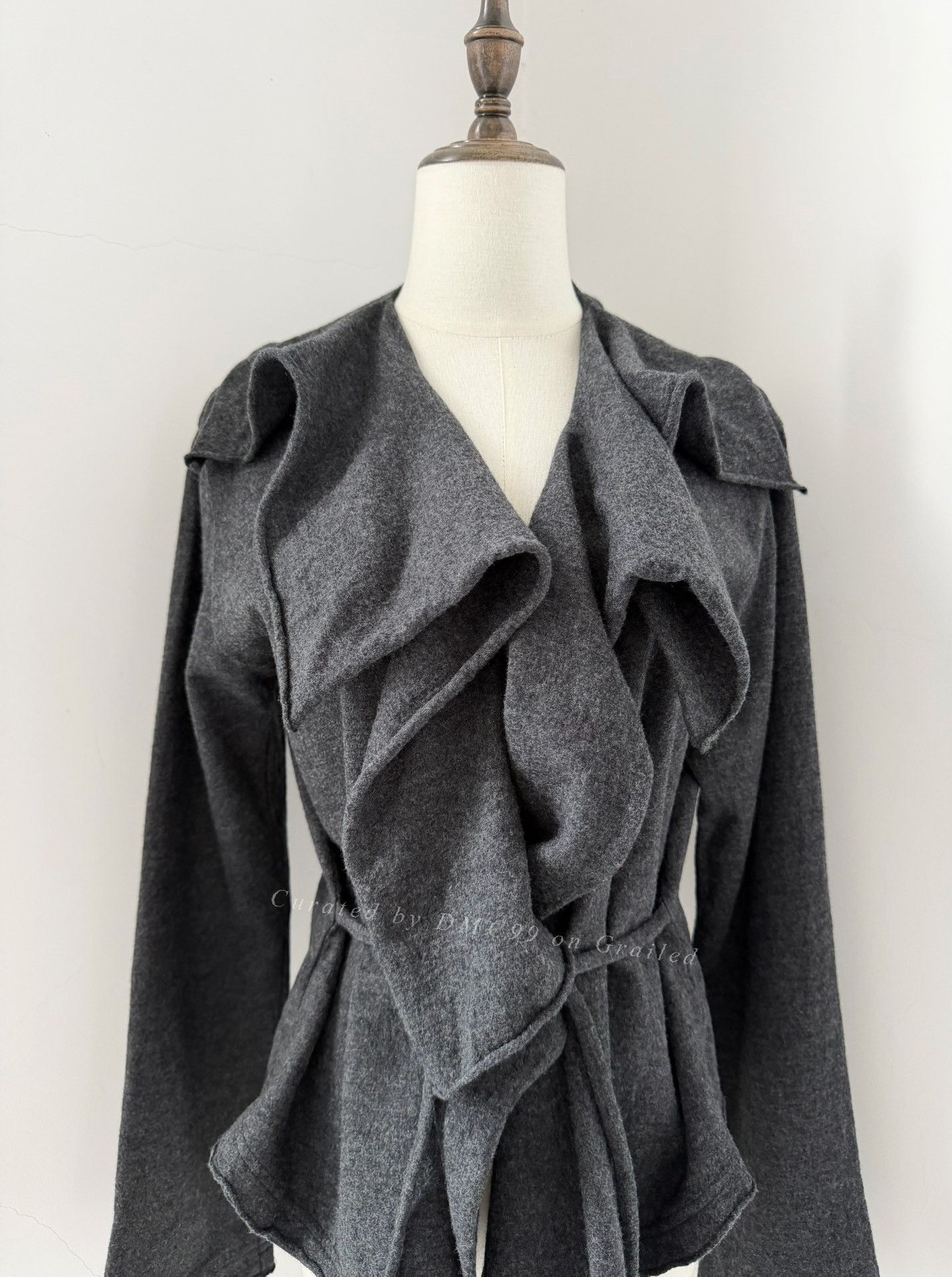 Issey Miyake Issey Miyake Plantation Ruffle Cardigan Size M / US 6-8 / IT 42-44 - 3 Thumbnail