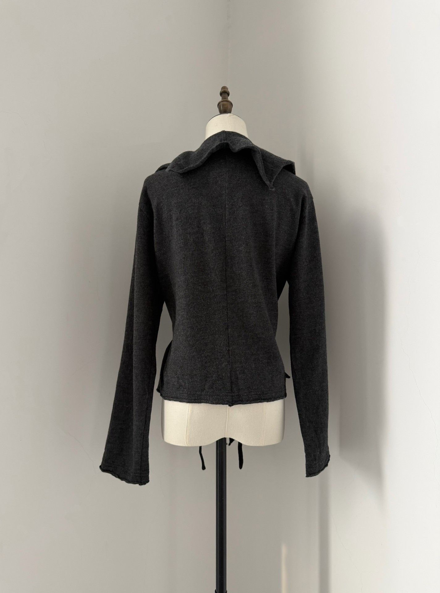 Issey Miyake Issey Miyake Plantation Ruffle Cardigan Size M / US 6-8 / IT 42-44 - 4 Thumbnail