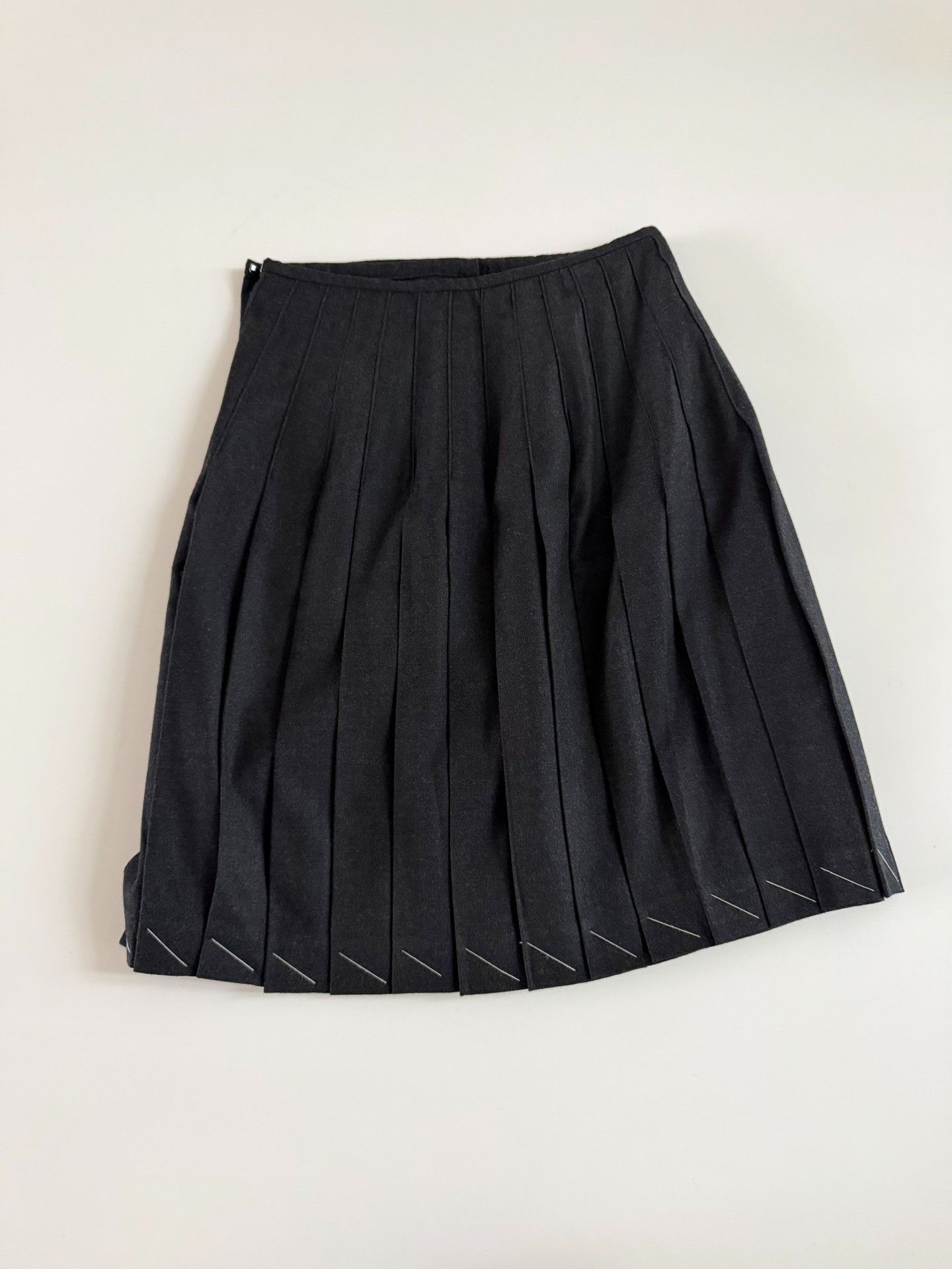 Jean Paul Gaultier Jean Paul Gaultier Wool Pleated Skirt Size 38" / US 16 / IT 52 - 3 Thumbnail