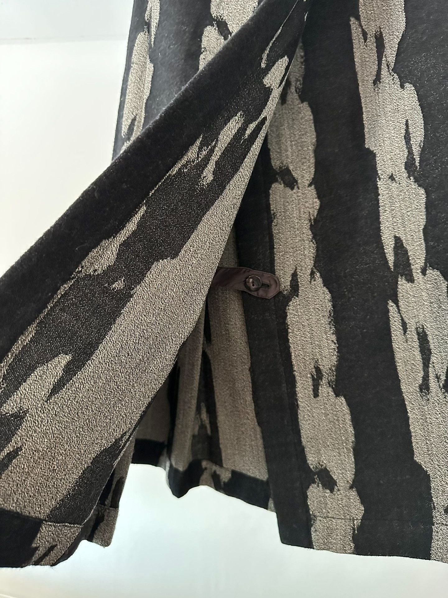 Issey Miyake Issey Miyake 1986 Wool Skirt Size 35" - 6 Thumbnail