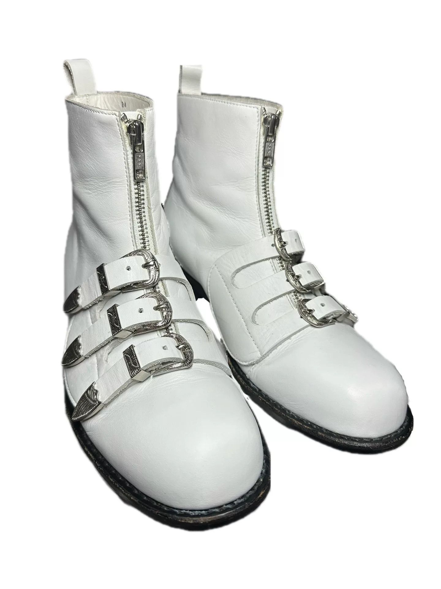 Comme des Garcons Comme des Garçons Three Buckle Zip Boots Size US 7 / IT 37 - 7 Thumbnail