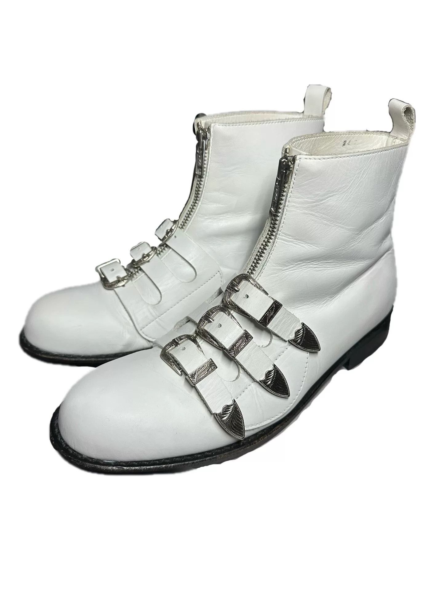 Comme des Garcons Comme des Garçons Three Buckle Zip Boots Size US 7 / IT 37 - 6 Thumbnail