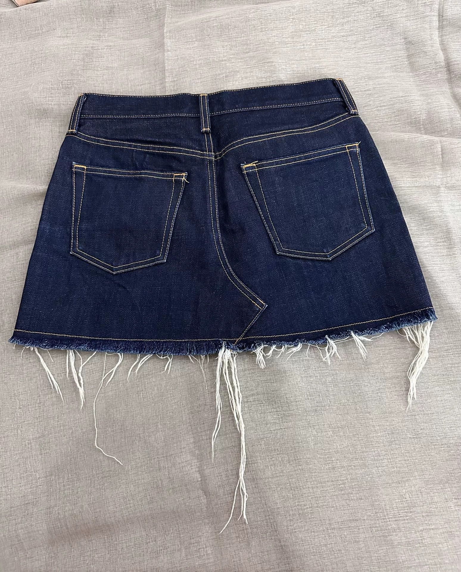 Junya Watanabe Junya Watanabe 2002 Denim Mini Skirt Size 36" / US 14 / IT 50 - 9 Thumbnail