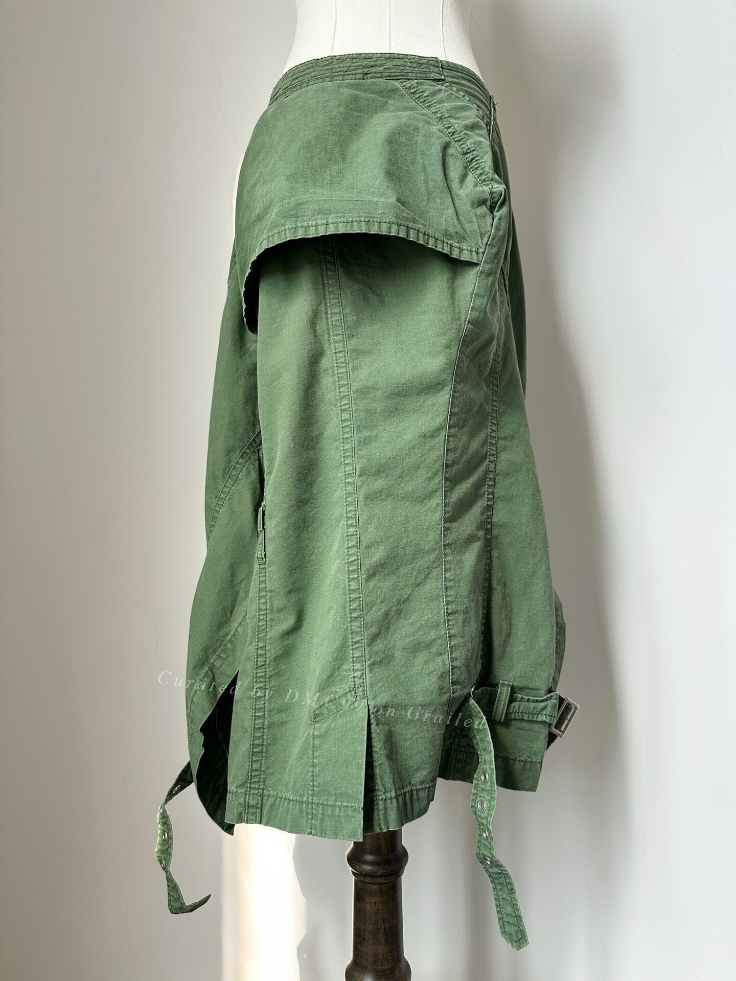 Junya Watanabe Junya Watanabe AD2005 Deconstructed Button Skirt Size 35" - 8 Thumbnail