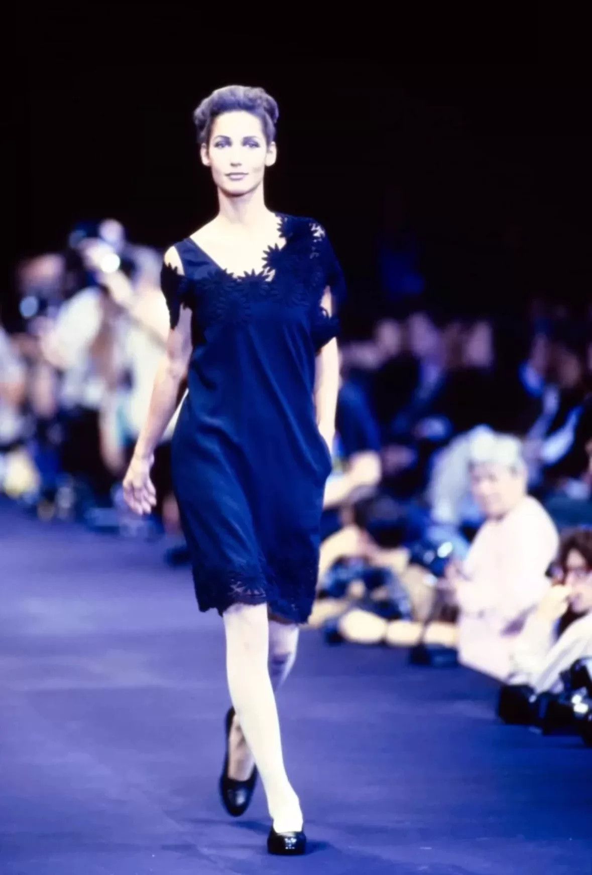 Rei Kawakubo Comme des Garçons 1991 Runway Floral Dress Size M / US 6-8 / IT 42-44 - 9 Thumbnail