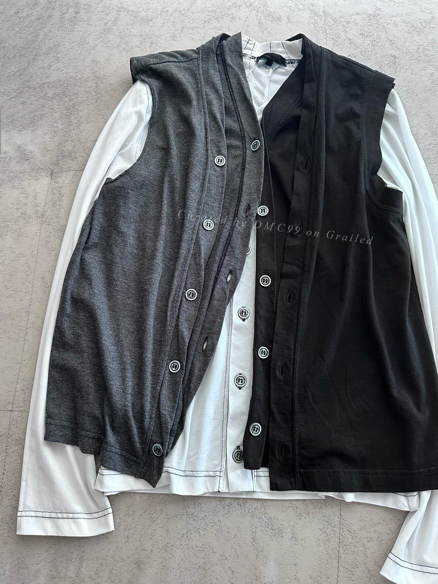 Rei Kawakubo Comme des Garçons 2010 Main Line Cardigan Size S / US 4 / IT 40 - 2 Thumbnail