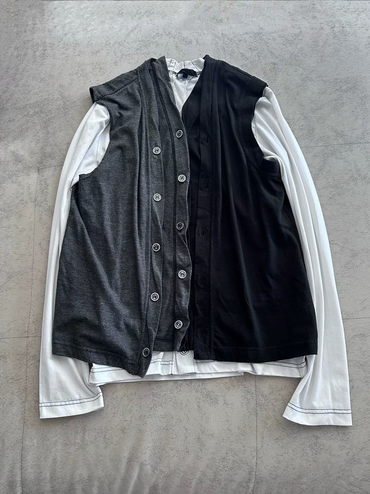 Rei Kawakubo Comme des Garçons 2010 Main Line Cardigan Size S / US 4 / IT 40 - 8 Thumbnail