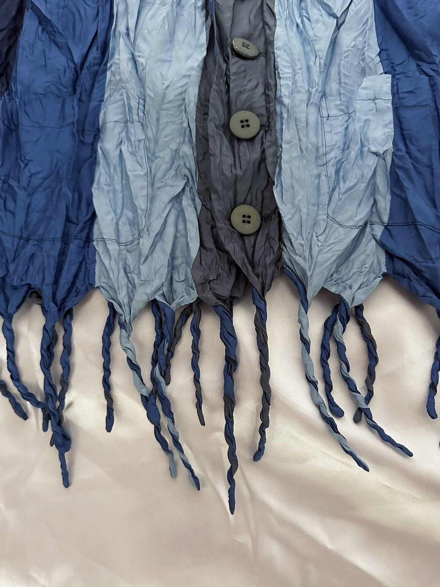 Issey Miyake Issey Miyake 1996 Pleated Colorblock Vest Size M / US 6-8 / IT 42-44 - 6 Thumbnail