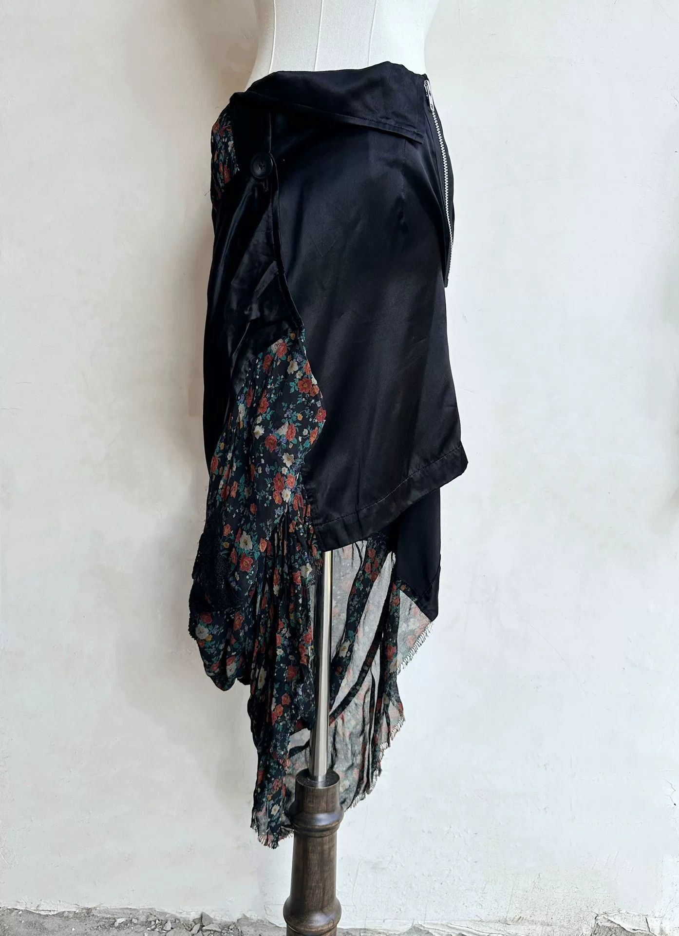 Junya Watanabe Junya Watanabe AD2007 Deconstructed Skirt Size 34" / US 12 / IT 48 - 2 Thumbnail