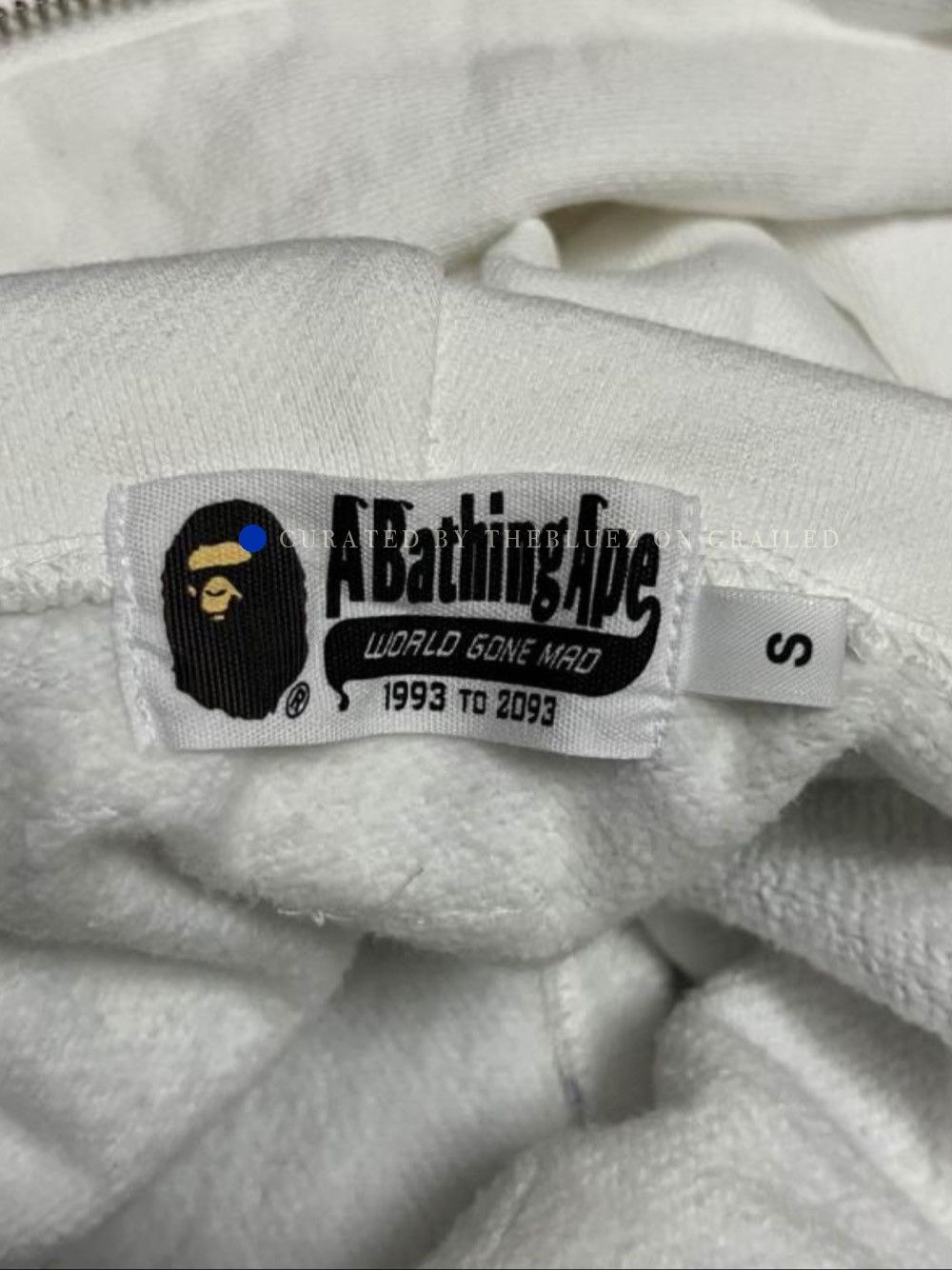 Bape White Shark Mouth Camo Print Zip-Up Hoodie Size US S / EU 44-46 / 1 - 3 Thumbnail