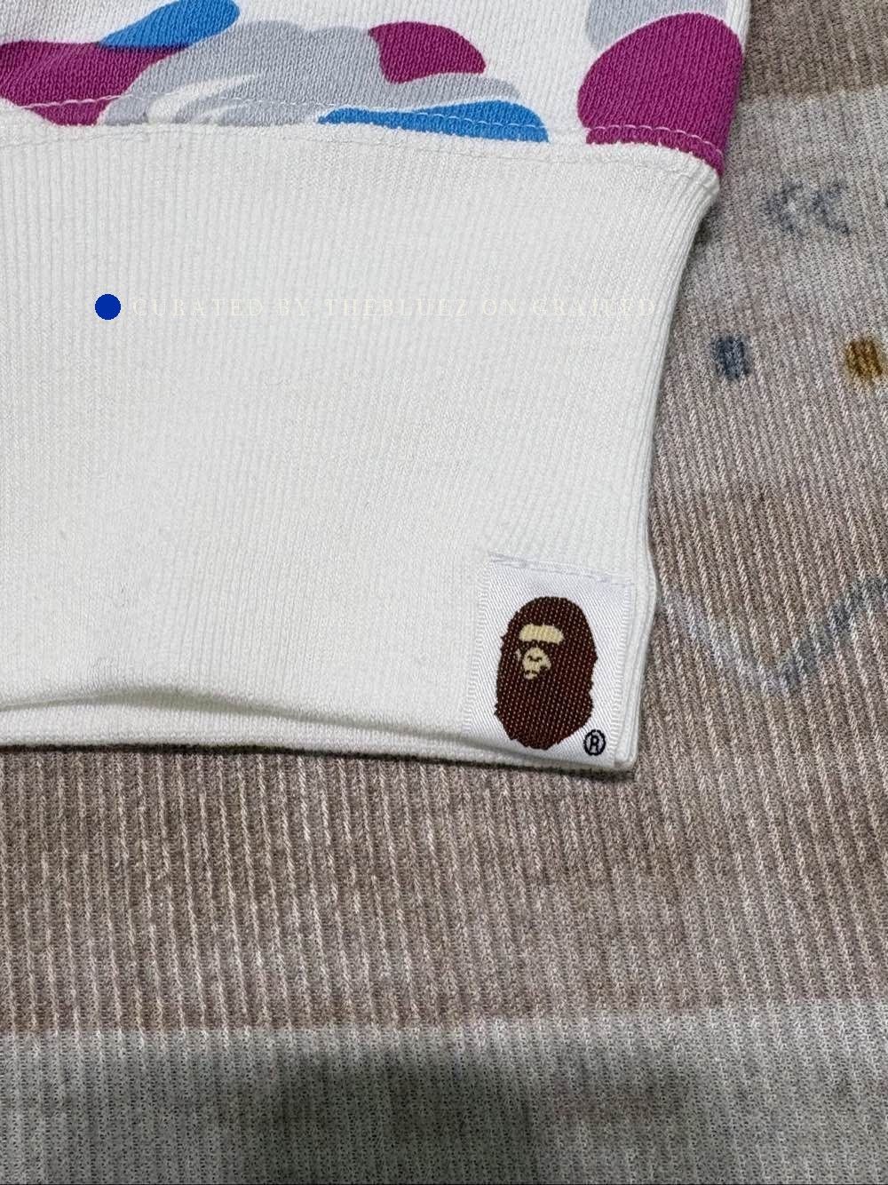 Bape Multi Camo Shark Print Zip-Up Hoodie Size US XL / EU 56 / 4 - 5 Thumbnail