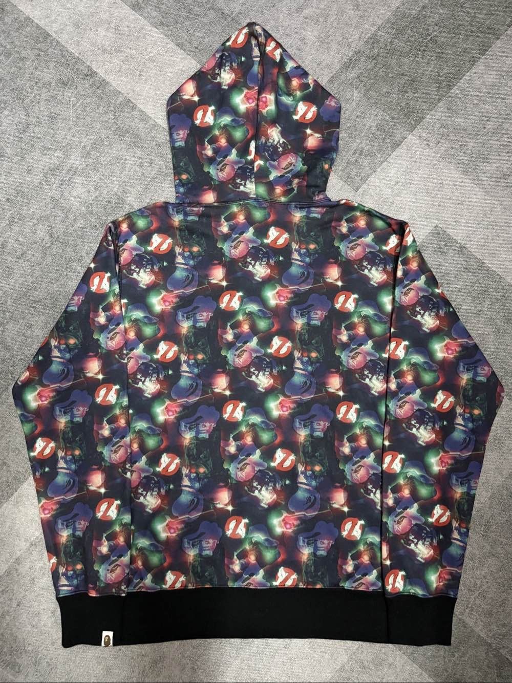 Bape Multi-Color Graphic Zip-Up Hoodie Size US XXL / EU 58 / 5 - 2 Thumbnail