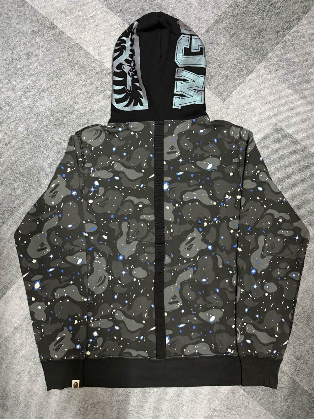 Bape Multi Camo Shark Mouth Zip-Up Hoodie Size US L / EU 52-54 / 3 - 2 Thumbnail