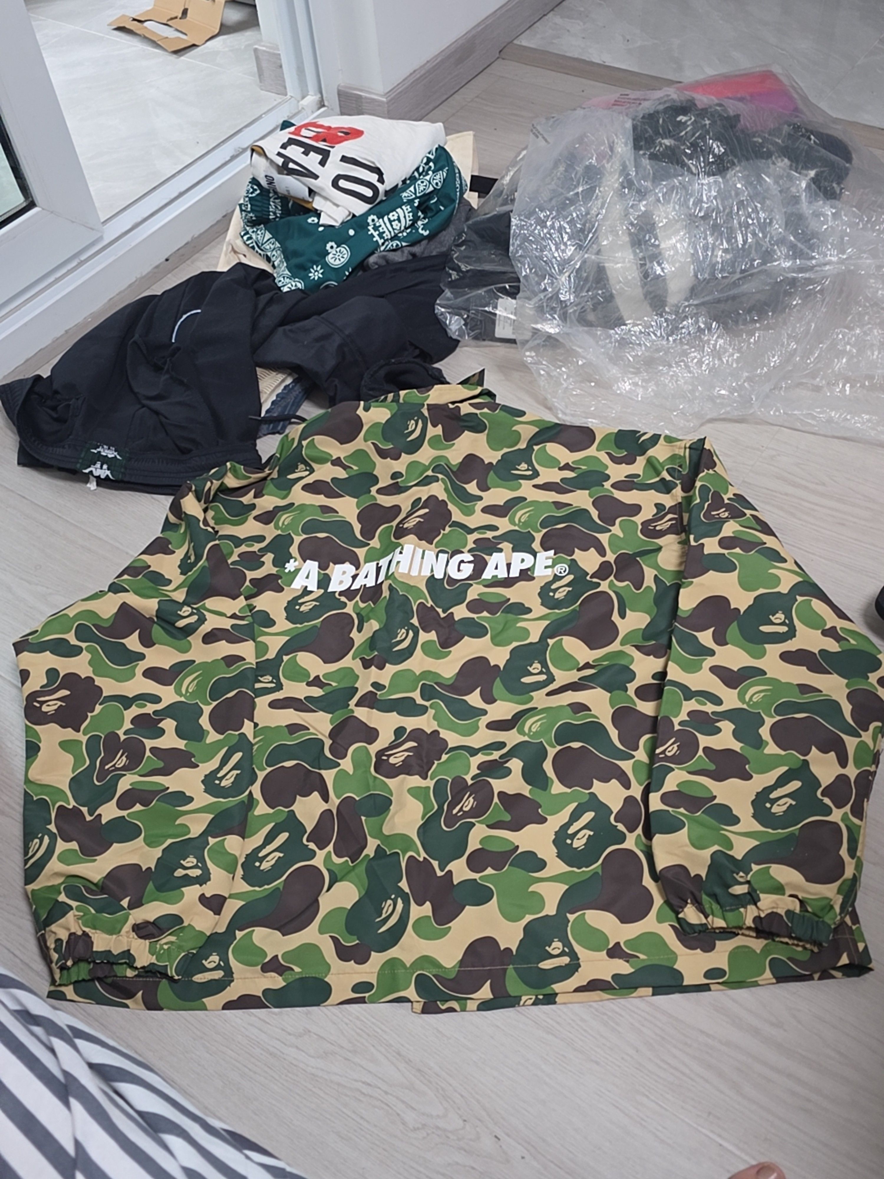 Bape Multi Camo Print Button-Up Shirt XXL Size US XXL / EU 58 / 5 - 2 Thumbnail