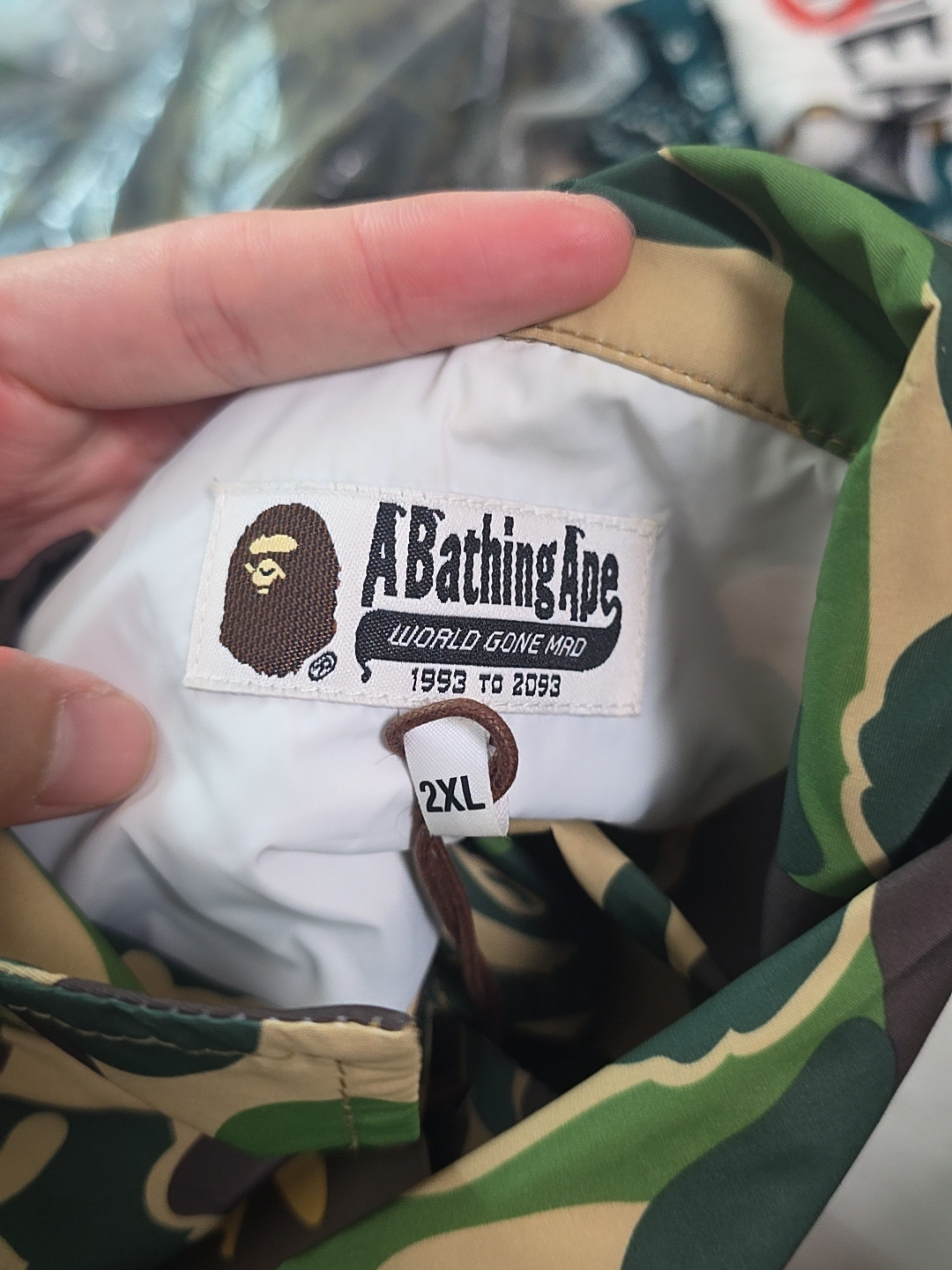 Bape Multi Camo Print Button-Up Shirt XXL Size US XXL / EU 58 / 5 - 3 Thumbnail