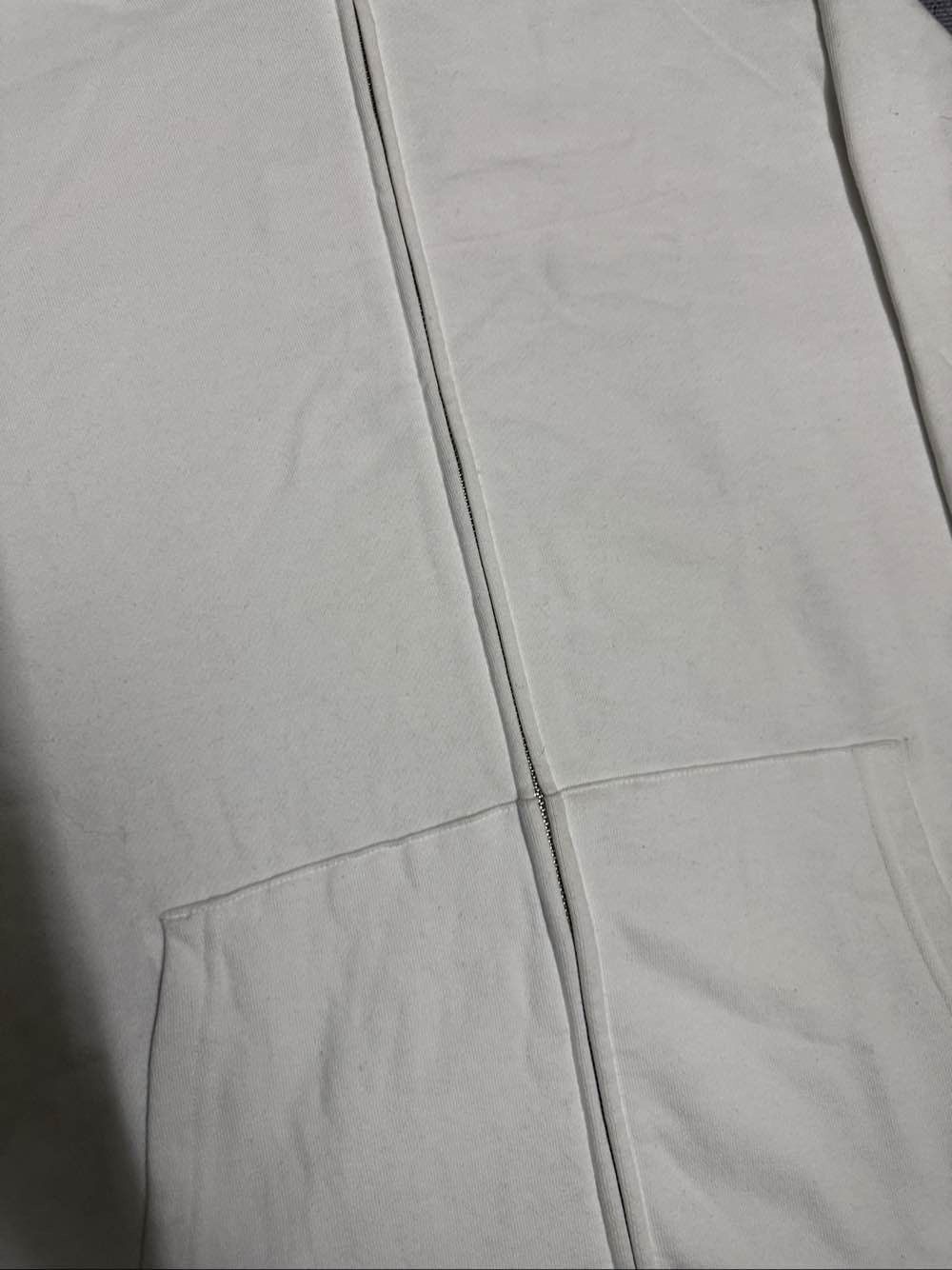 Bape White Full Zip Hoodie with Tiger Design Size US XXL / EU 58 / 5 - 8 Thumbnail