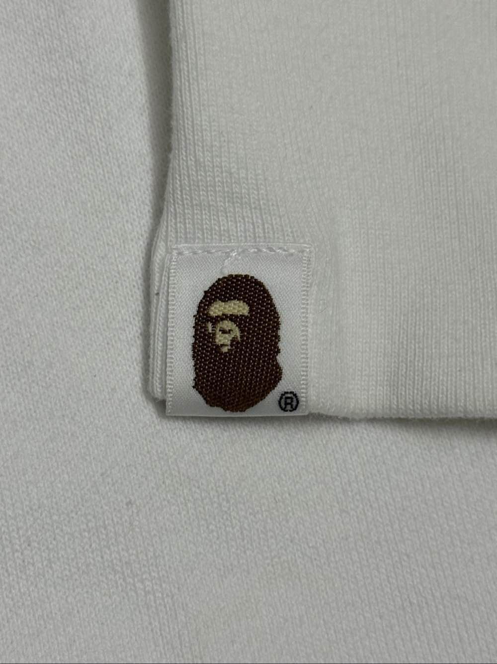 Bape White Full Zip Hoodie with Tiger Design Size US XXL / EU 58 / 5 - 9 Thumbnail