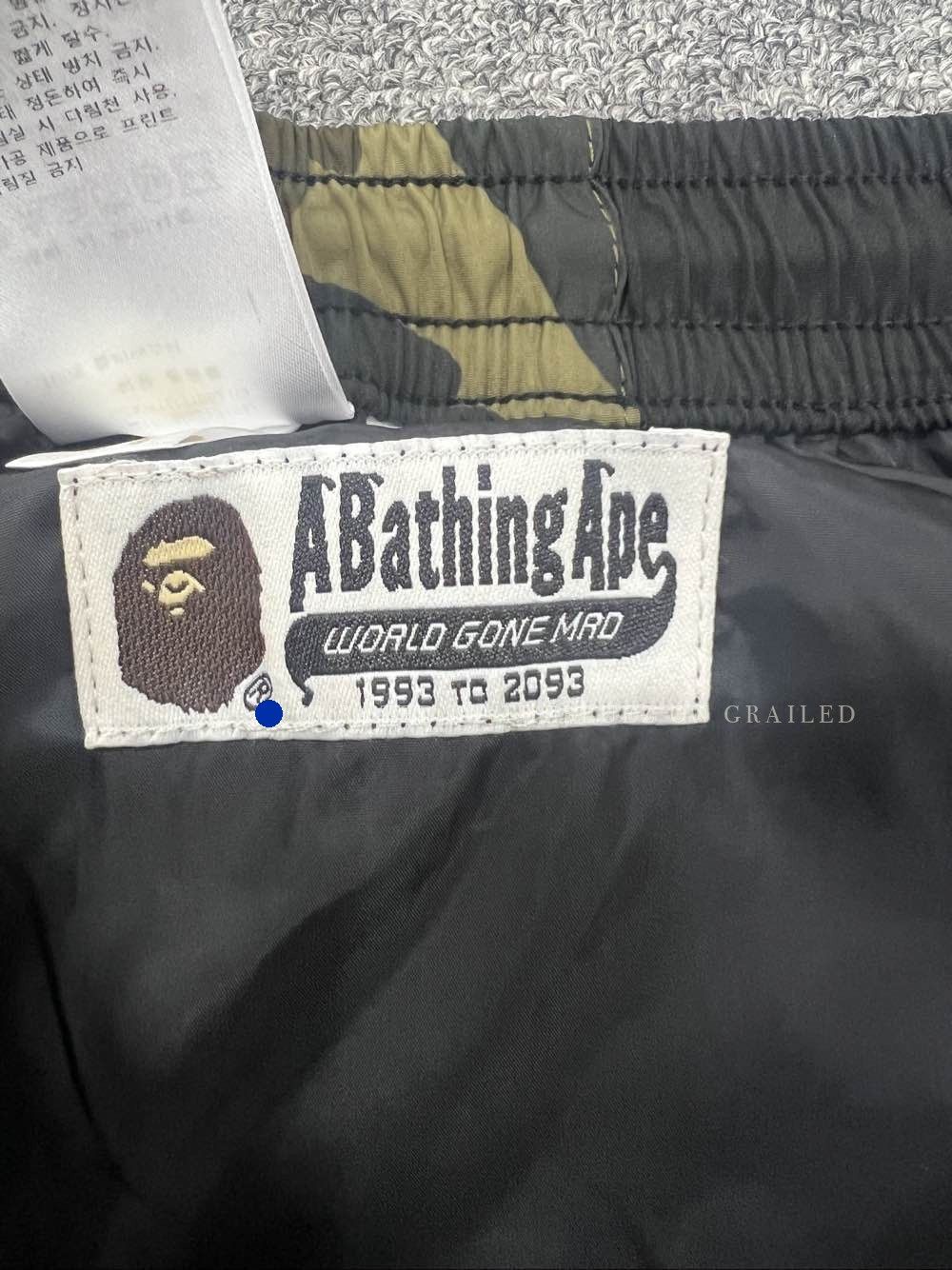 Bape Camo Panel Casual Pants in Multi Size US 30 / EU 46 - 3 Thumbnail