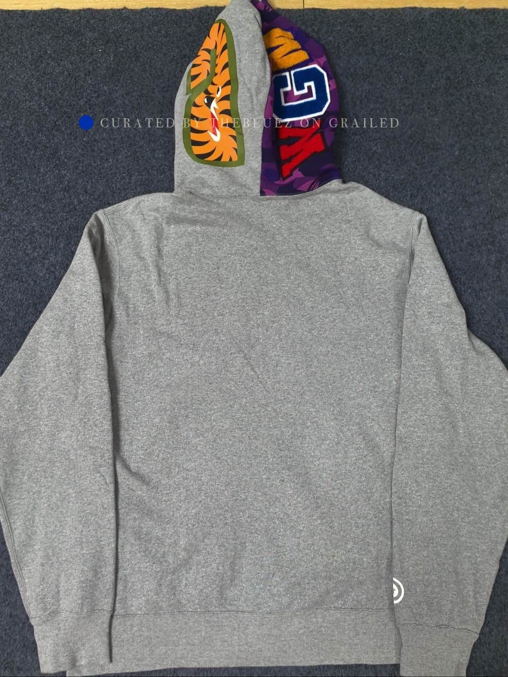 Bape Colorful Camo Shark Hoodie in XXL Size US XXL / EU 58 / 5 - 2 Thumbnail