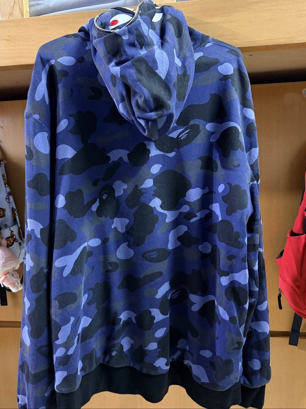 Bape Color Camo Shark Full Zip Hoodie Size US XL / EU 56 / 4 - 2 Thumbnail
