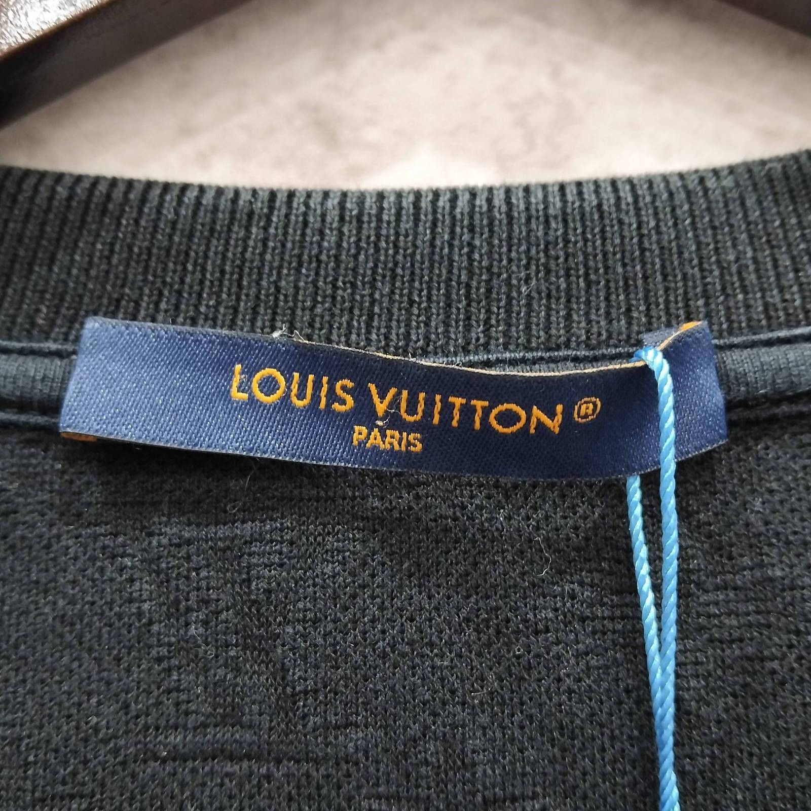 Louis Vuitton Blue Monogram Pocket Tee in Size L Size US L / EU 52-54 / 3 - 3 Thumbnail