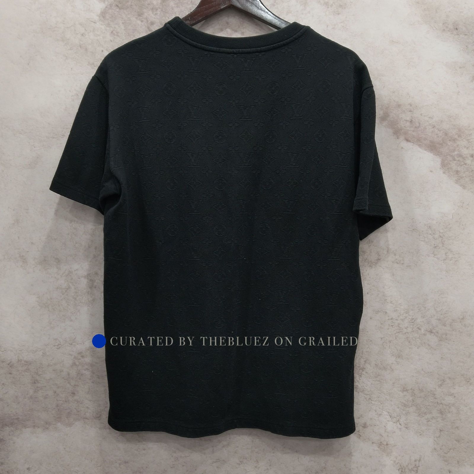 Louis Vuitton Blue Monogram Pocket Tee in Size L Size US L / EU 52-54 / 3 - 2 Thumbnail