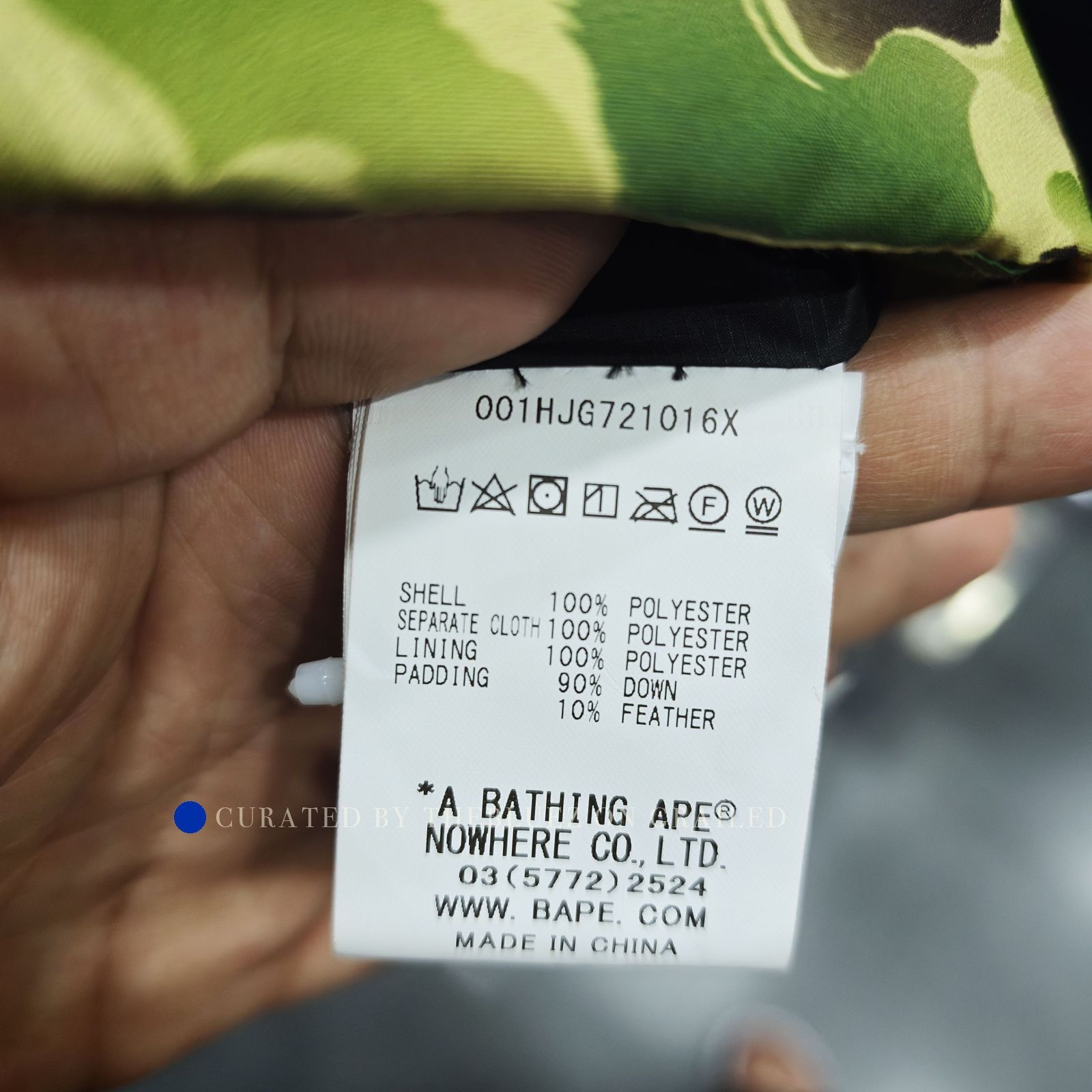 Bape Camo Embroidered Down Jacket in XXL Size US XXL / EU 58 / 5 - 4 Thumbnail
