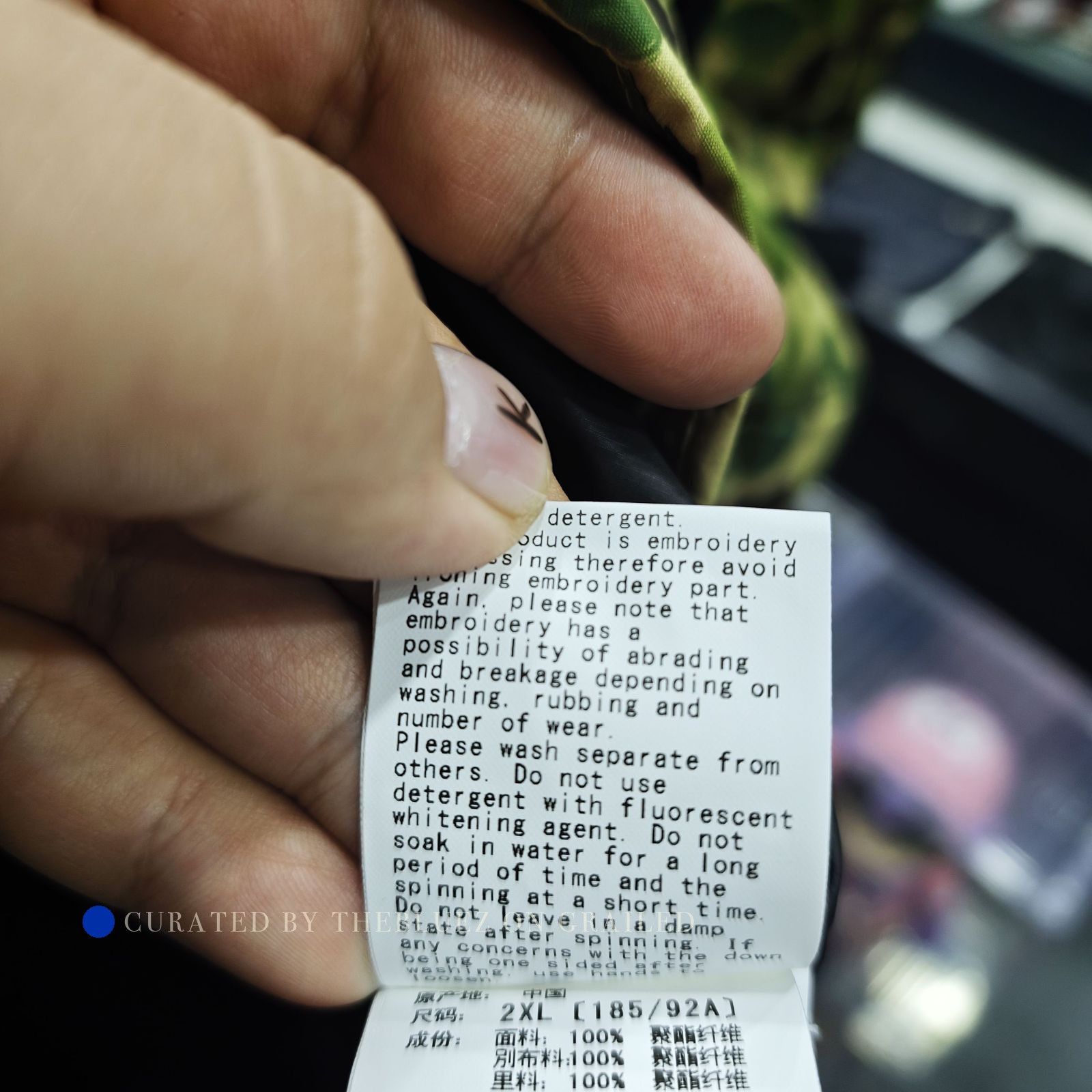 Bape Camo Embroidered Down Jacket in XXL Size US XXL / EU 58 / 5 - 7 Thumbnail