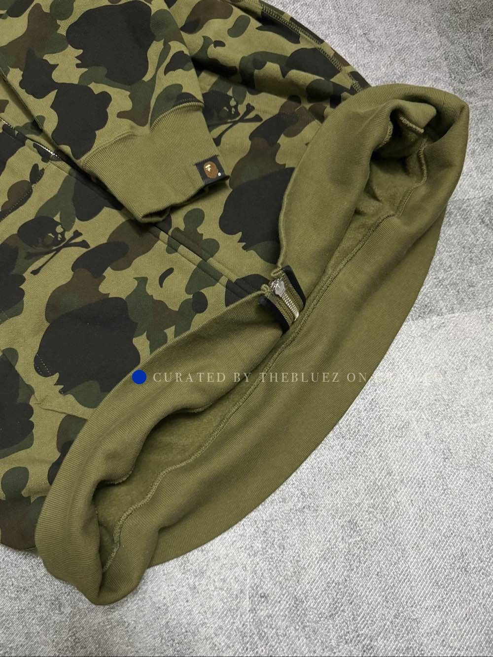 Bape Camo Skull Hoodie in Green Size US XL / EU 56 / 4 - 10 Thumbnail