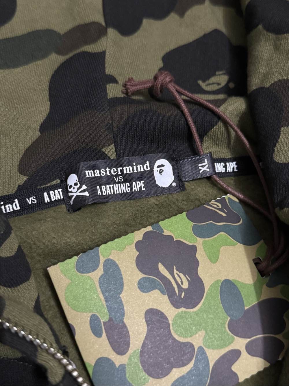 Bape Camo Skull Hoodie in Green Size US XL / EU 56 / 4 - 3 Thumbnail