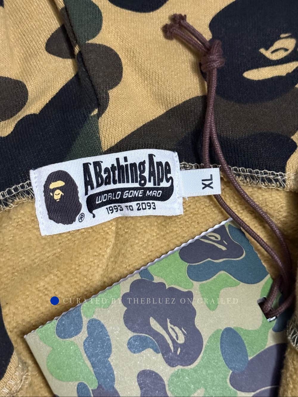 Bape Camo Shark Full Zip Hoodie in Multi Size US XL / EU 56 / 4 - 3 Thumbnail