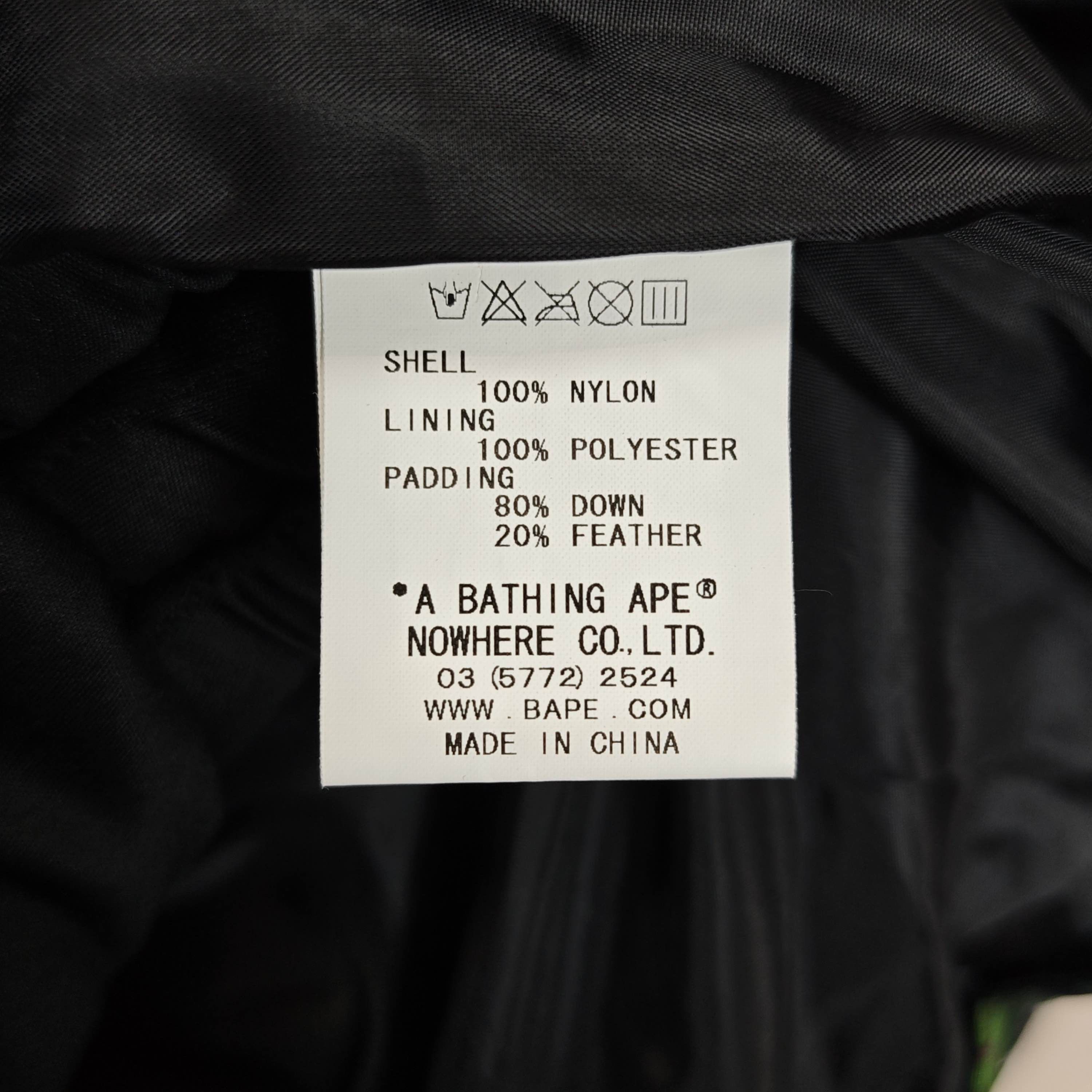 Bape Camo Down Jacket in Multicolor Size US L / EU 52-54 / 3 - 7 Thumbnail