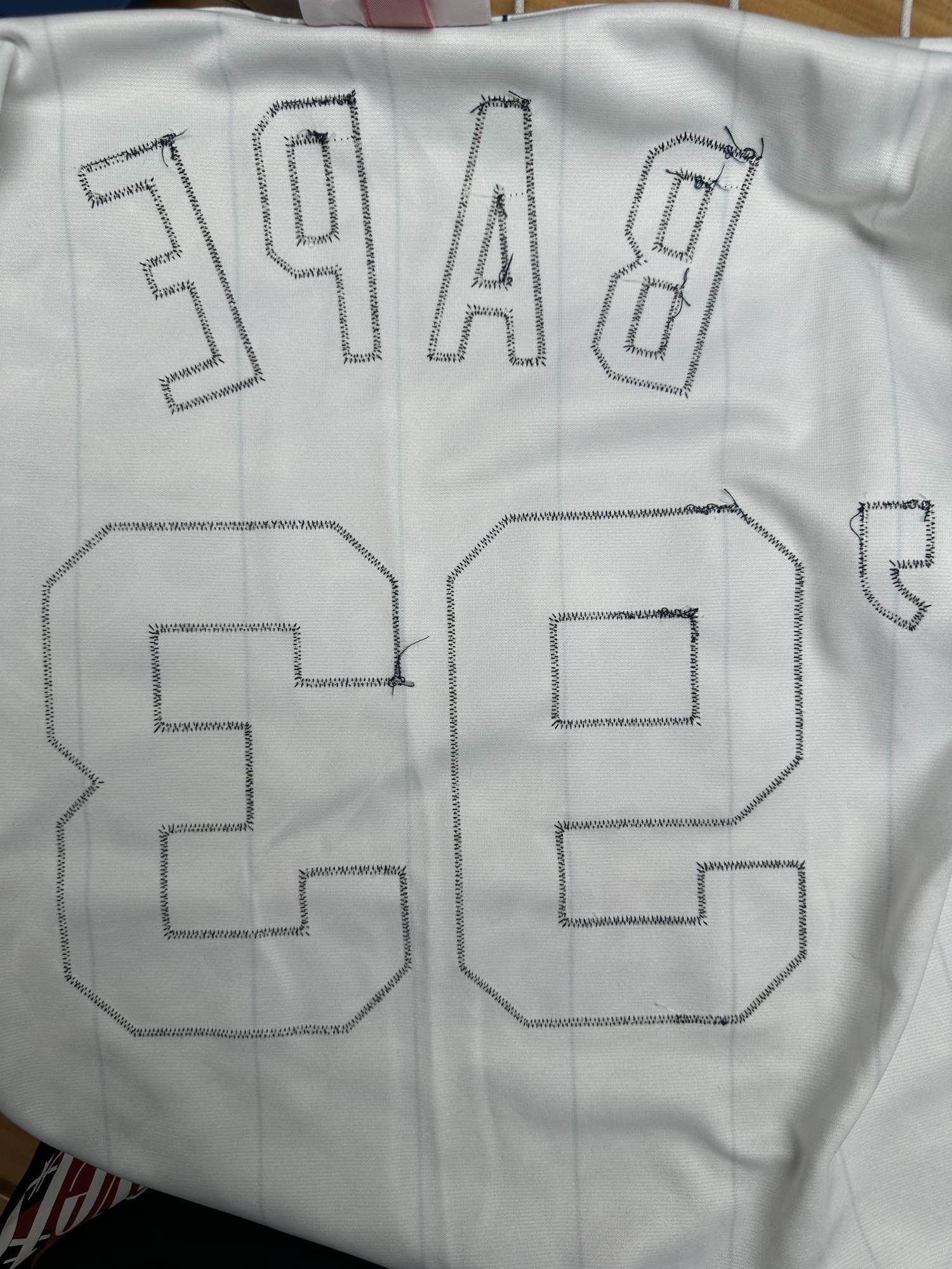 Bape Camo Print Jersey in White, Size L Size US L / EU 52-54 / 3 - 5 Thumbnail