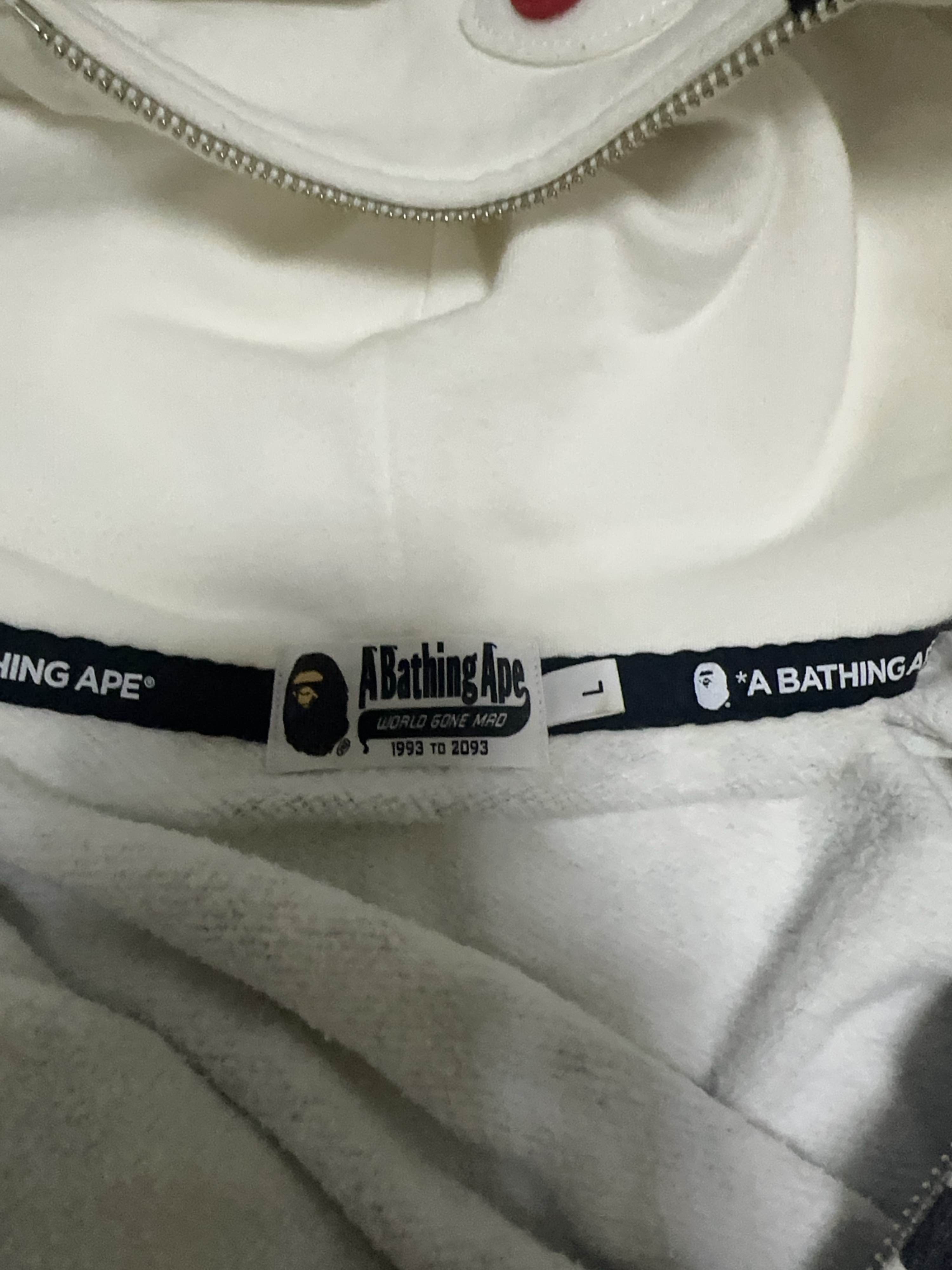 Bape Multi-Color Shark Camo Hoodie Size US L / EU 52-54 / 3 - 3 Thumbnail