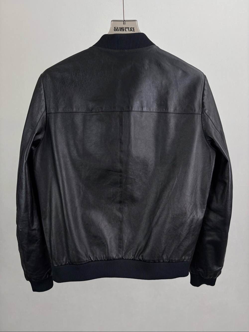 Prada Black Lambskin Bomber Jacket Size US S / EU 44-46 / 1 - 2 Thumbnail