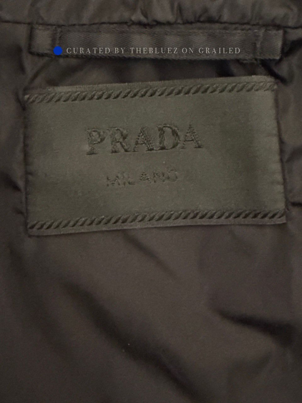 Prada Logo Hooded Jacket in Black Size US L / EU 52-54 / 3 - 3 Thumbnail