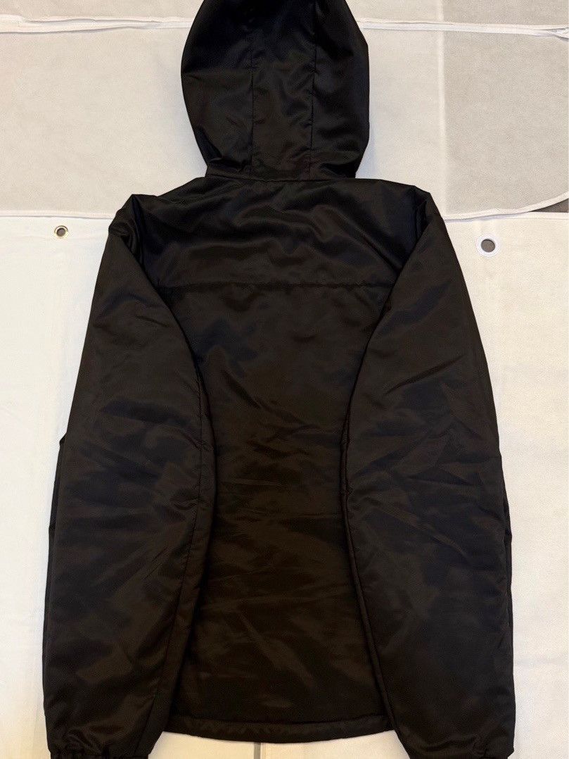 Prada Black Hooded Jacket in Excellent Condition Size US L / EU 52-54 / 3 - 2 Thumbnail