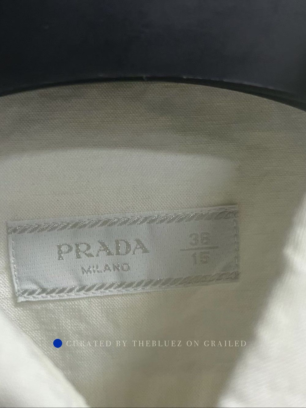Prada Beige Cotton Linen Button Up Shirt Size US S / EU 44-46 / 1 - 3 Thumbnail
