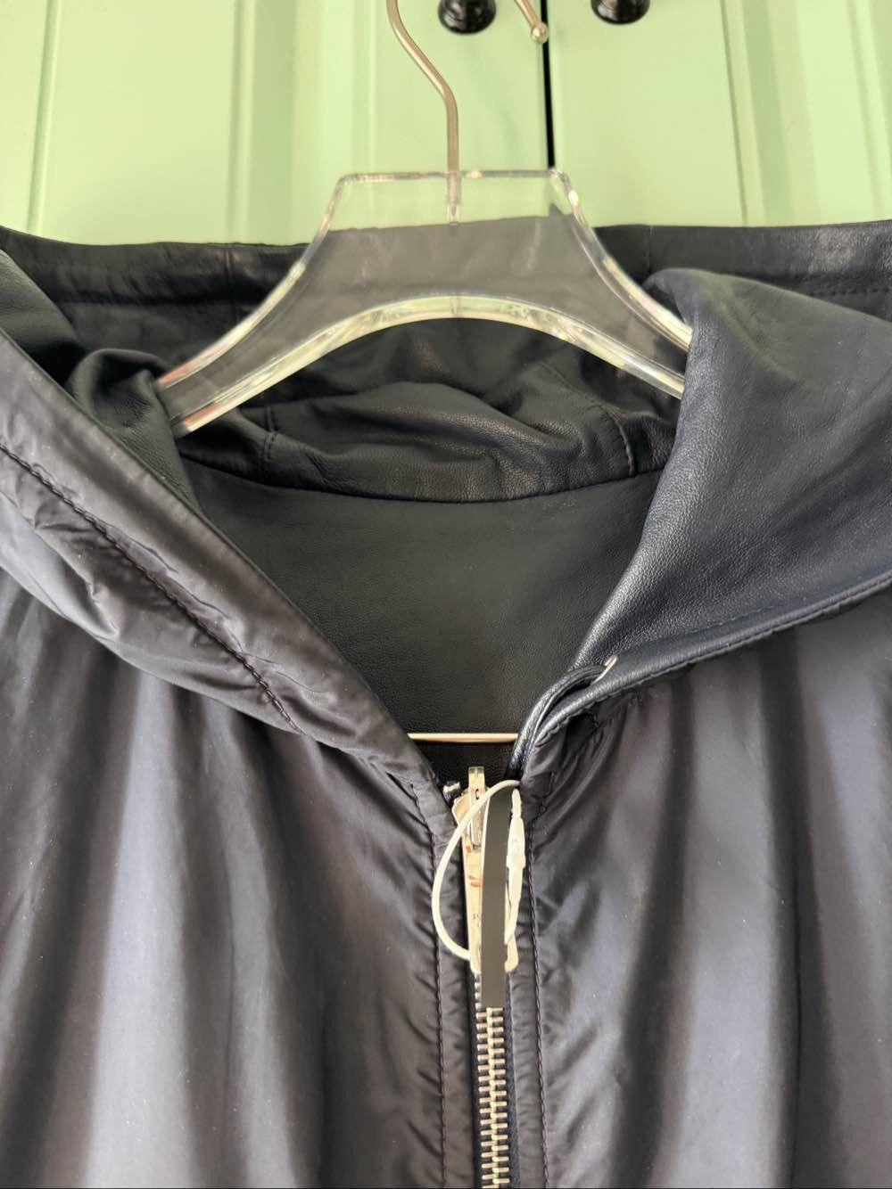 Prada Reversible Hooded Leather Jacket Size US M / EU 48-50 / 2 - 13 Thumbnail
