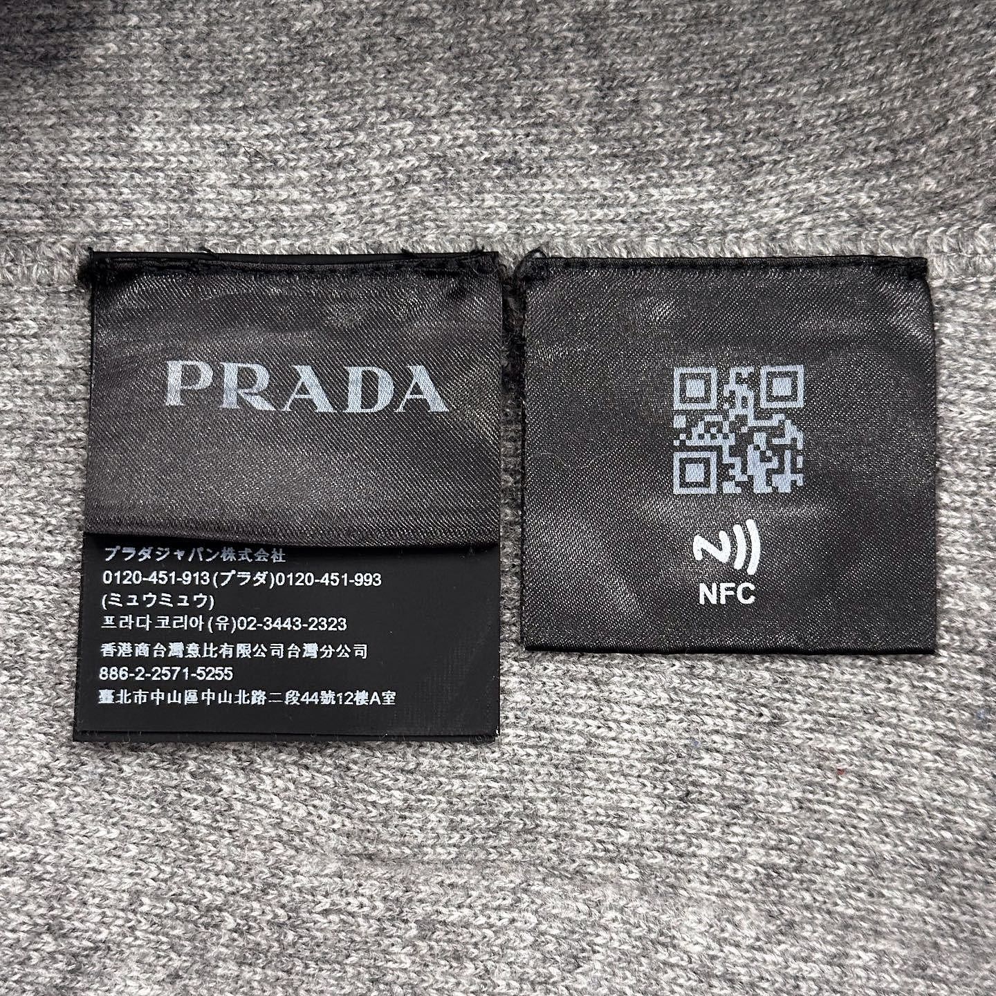 Prada Cashmere Knit Sweatpants in Gray Size US 36 / EU 52 - 4 Thumbnail