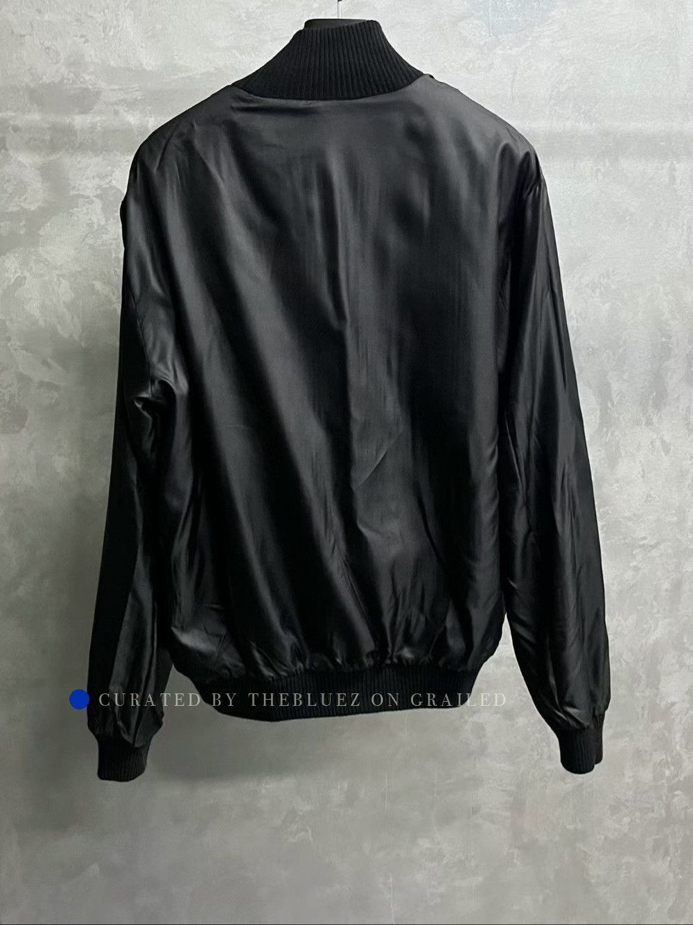 Prada Stylish Black Bomber Jacket, Size L Size US L / EU 52-54 / 3 - 2 Thumbnail